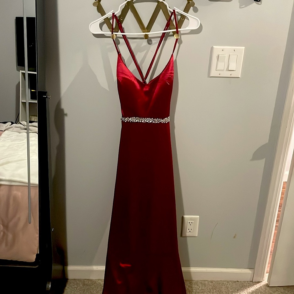 Red Prom Dress by Jump Apparel